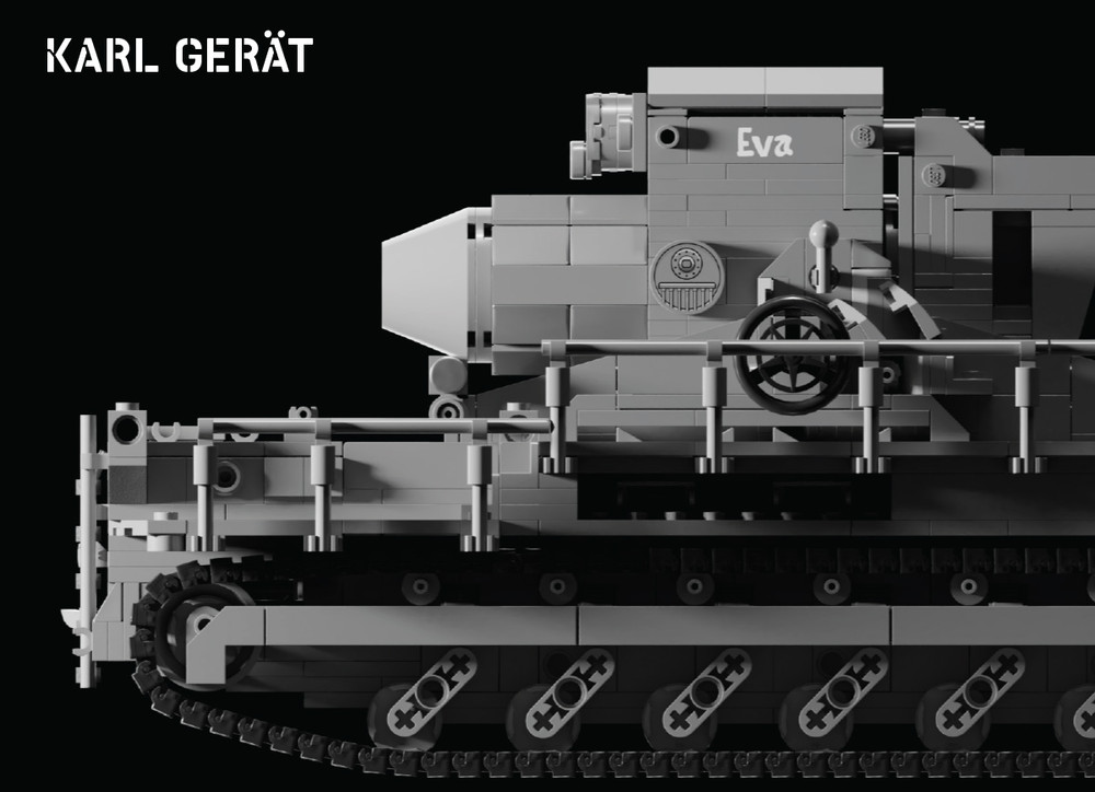 Karl-Gerät – Self Propelled Siege Mortar