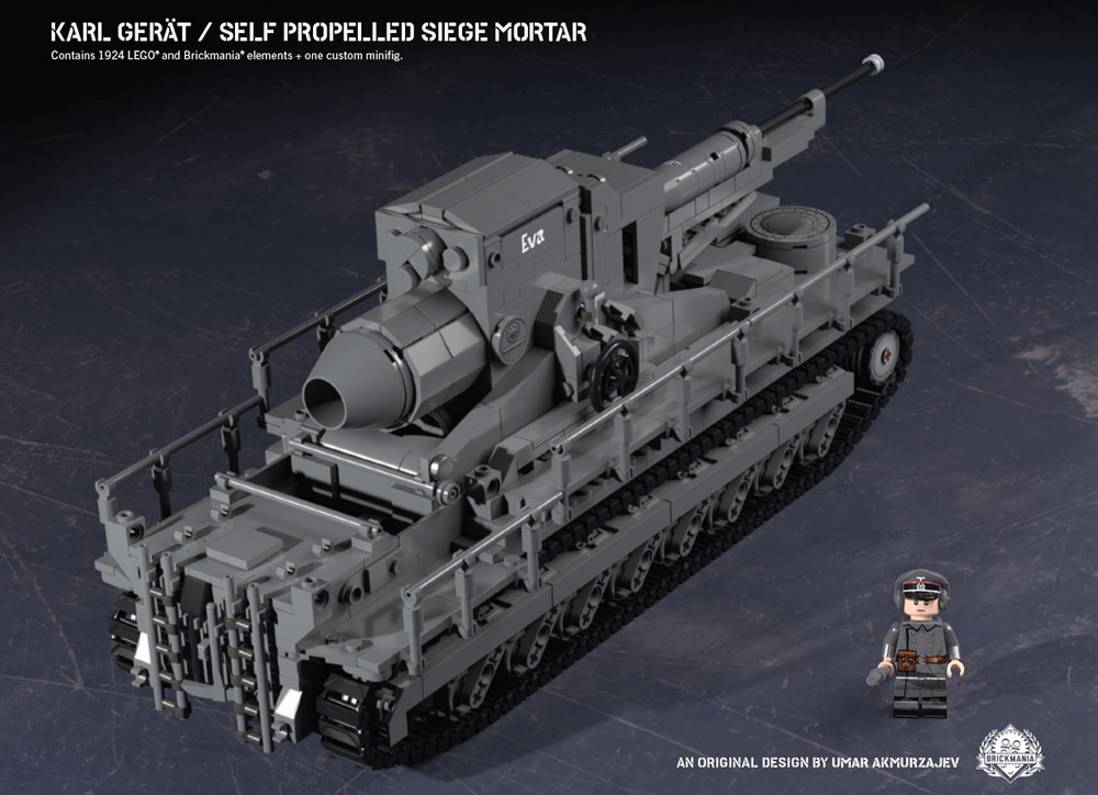 Karl-Gerät – Self Propelled Siege Mortar