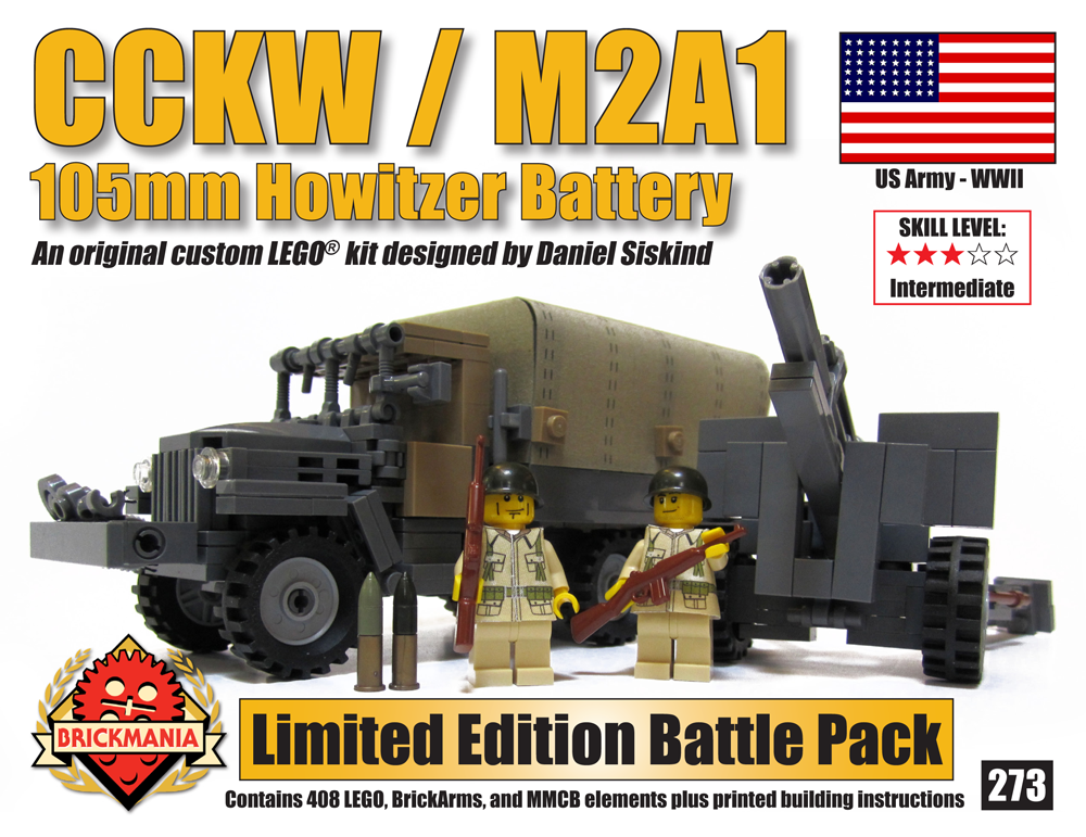 CCKW & M1A2 105mm Howitzer Battle Pack