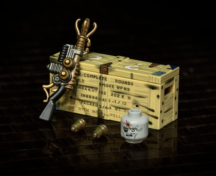 Wunderwaffe Crate V3 with BrickArms® Wunderwaffe DG-2BA