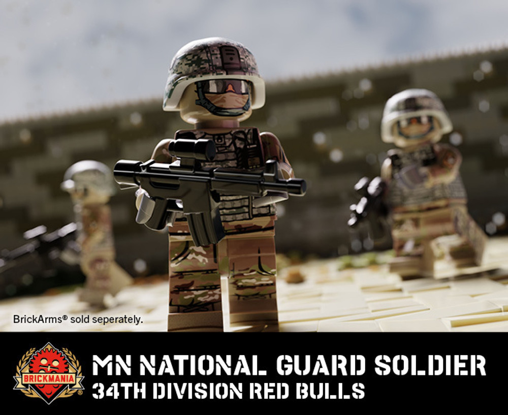 MN National Guard Soldier - 34th Division Red Bulls