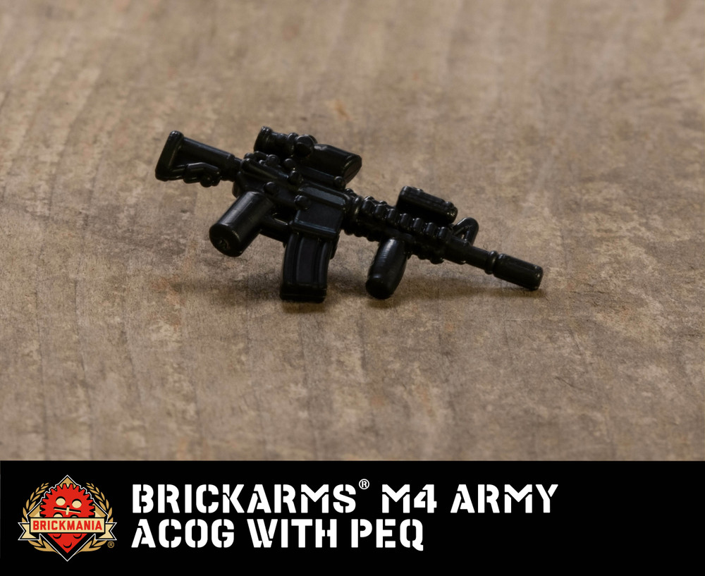 BrickArms® M4 Army ACOG with PEQ