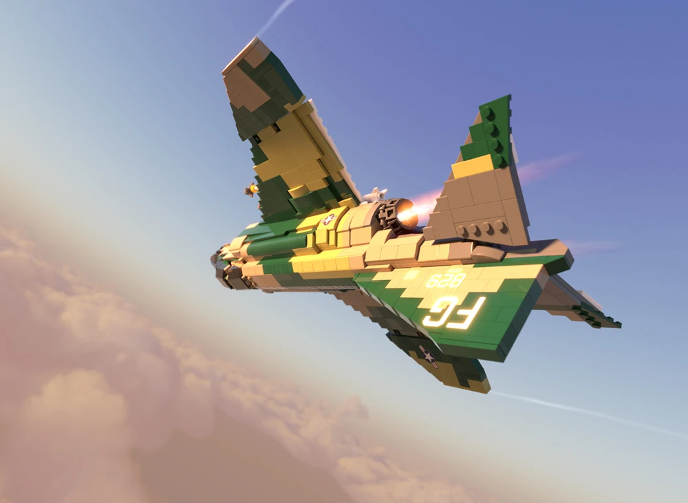F-4C Phantom II - Digital Building Instructions