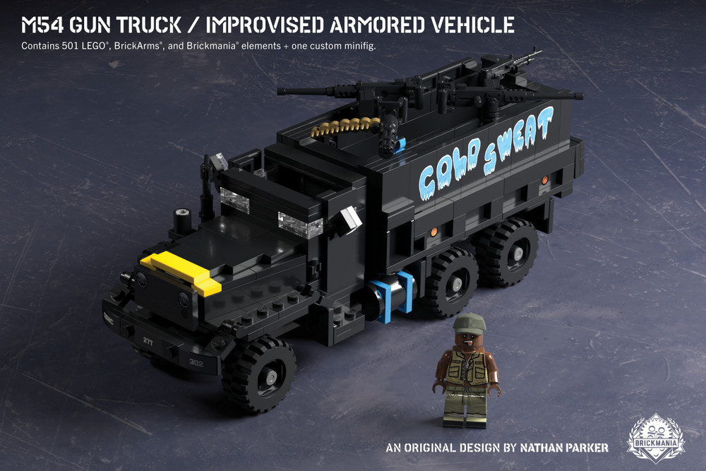 M54 Gun Truck – Improvised Armored Vehicle