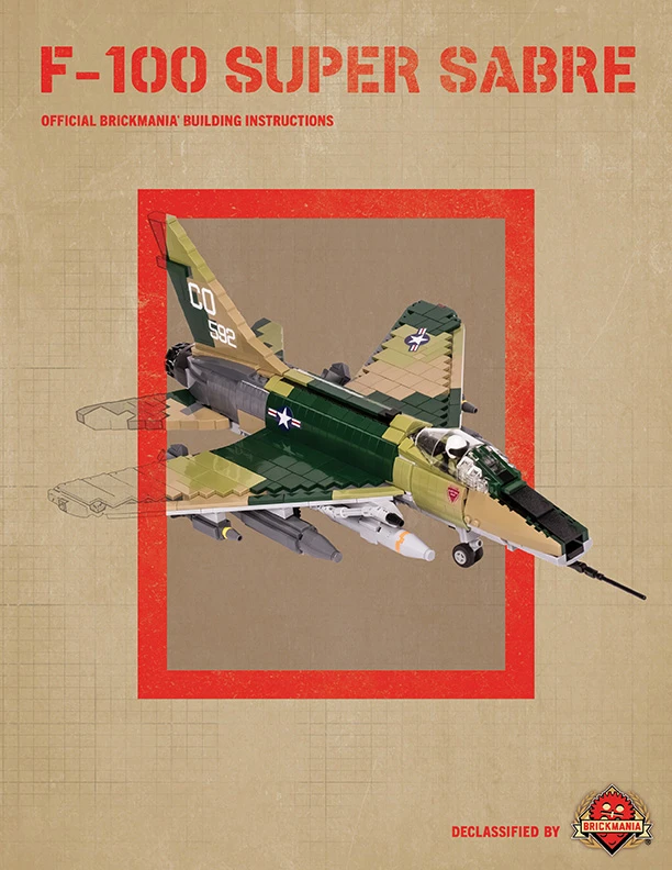 F-100 Super Sabre - Digital Building Instructions