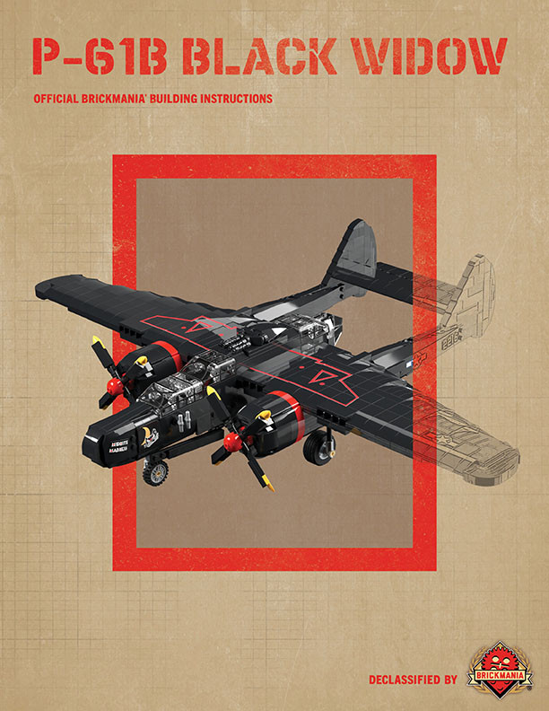 P-61B Black Widow - Digital Building Instructions