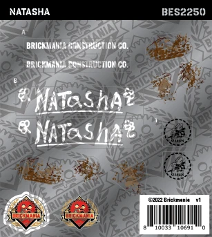 Natasha (BKE2250) - Sticker Pack