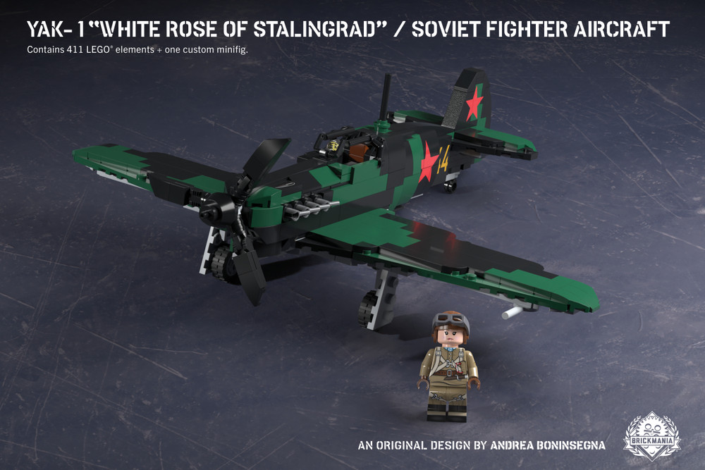 Yak- 1 "White Rose of Stalingrad" – Soviet Fighter Aircraft