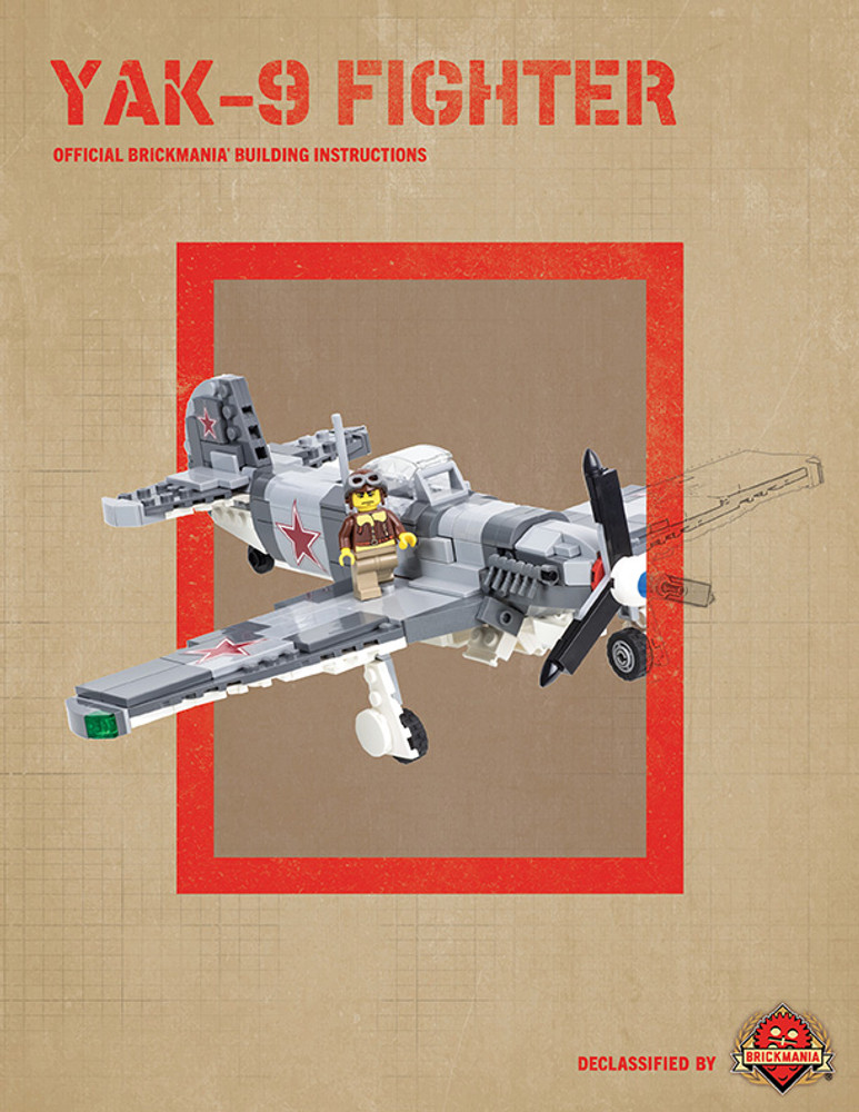 Yak-9 Fighter - Digital Building Instructions