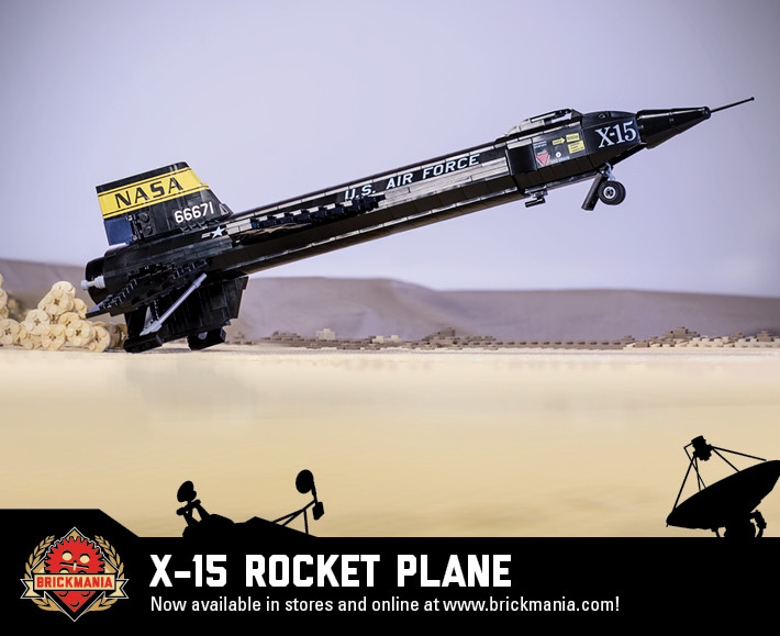 X-15 Rocket Plane (BKE5004) - Sticker Pack