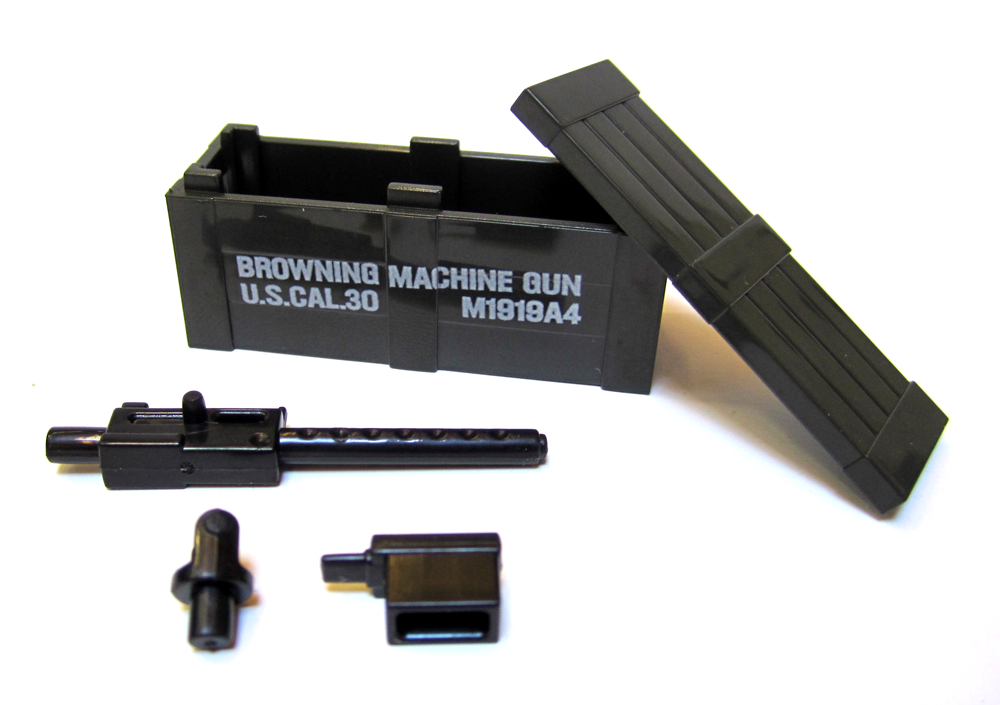 BrickArms® M1919 and Printed Crate