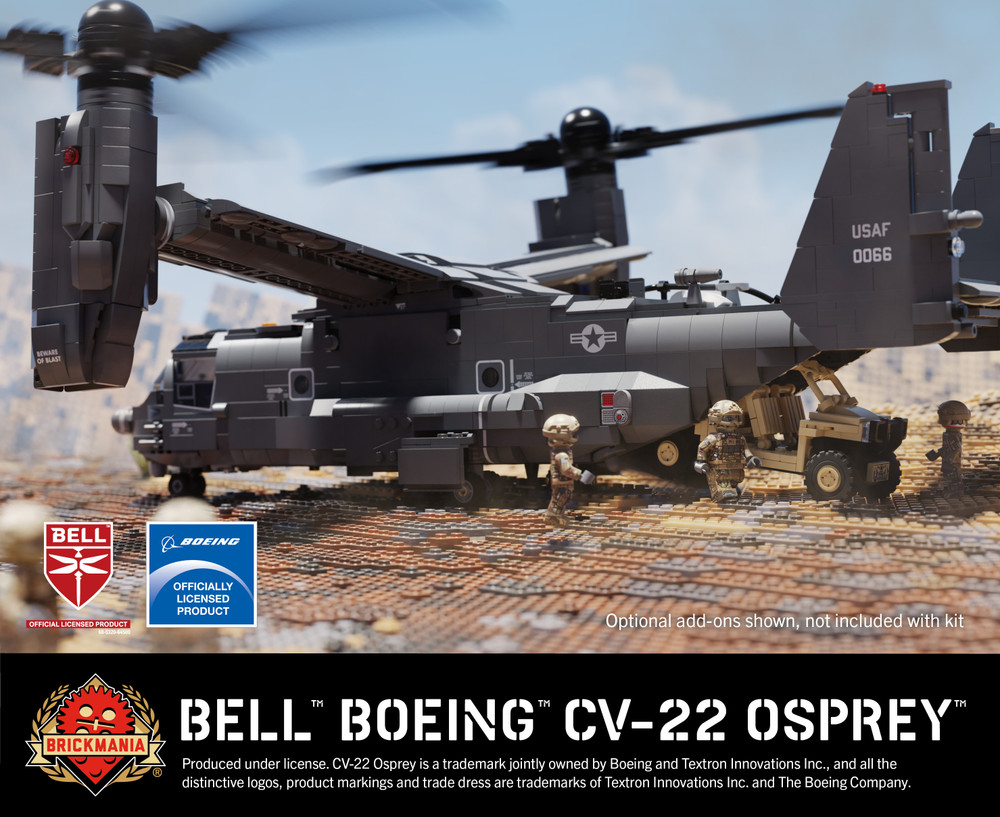 Bell™ Boeing™ CV-22 Osprey™ – Tiltrotor Military Aircraft