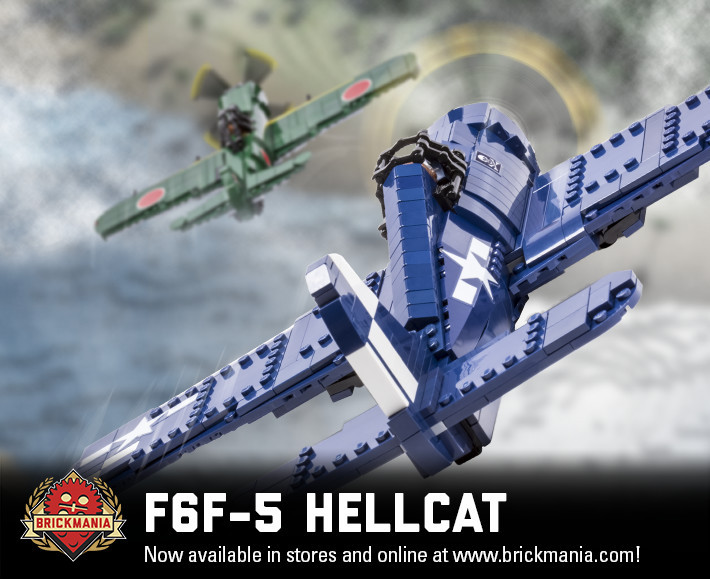 飛虎将軍 F6F-5 Hellcat – Digital Building Instructions
