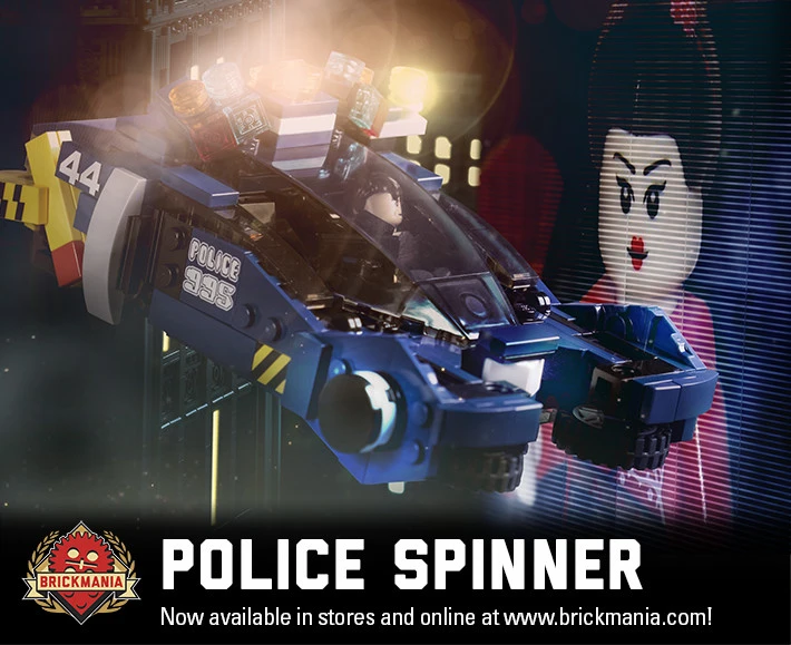 Police Spinner – Digital Building Instructions