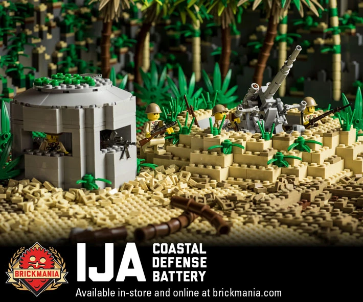 IJA Coastal Defense Battery – Digital Building Instructions