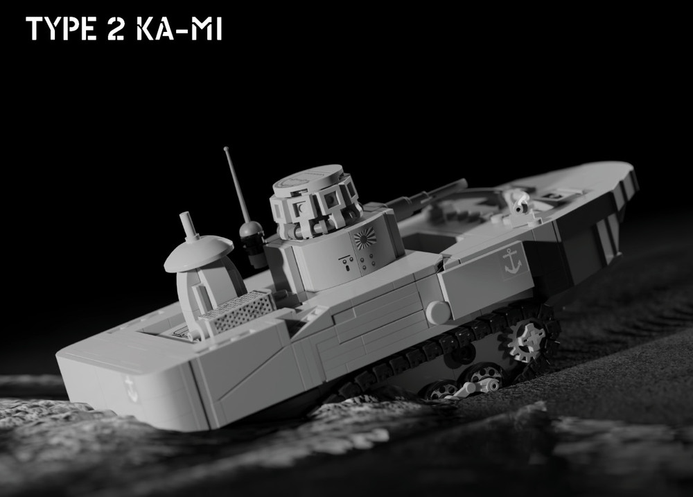 Type 2 Ka-Mi –Japanese Amphibious Tank