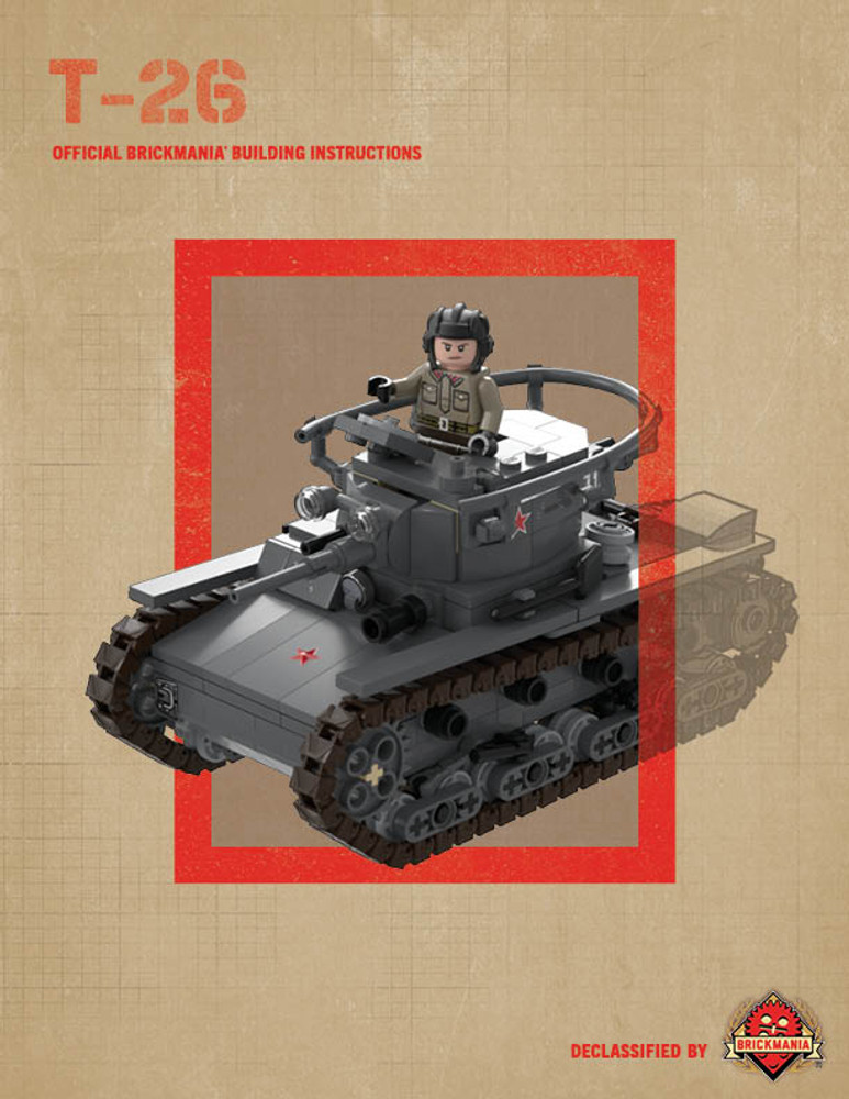 T-26 - Light Tank – Digital Building Instructions