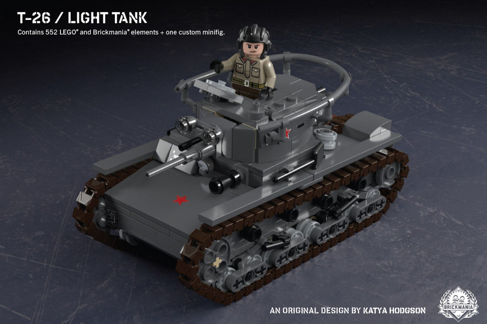 T-26 - Light Tank – Digital Building Instructions