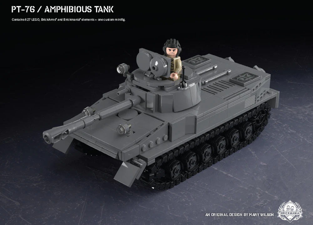 PT-76 - Amphibious Tank (BKE1061) - Sticker Pack