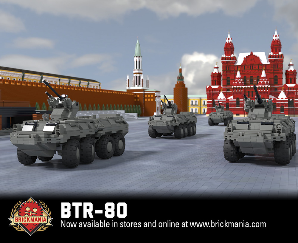 BTR-80 – Digital Building Instructions