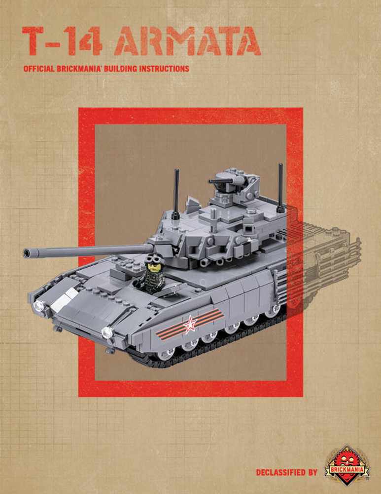 T-14 Armata  – Digital Building Instructions