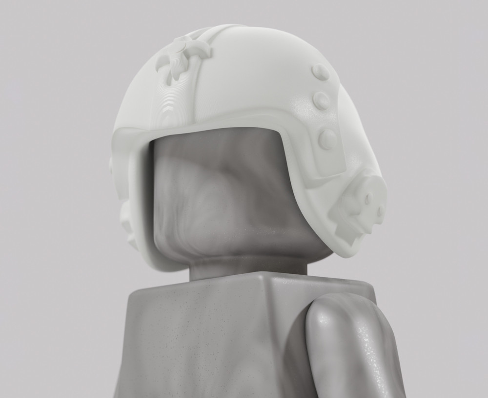 HGU-33 US Pilot Helmet – White