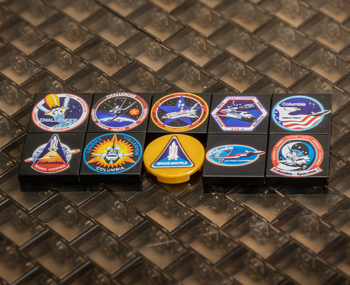 Shuttle Mission Tile Pack – STS-1 - STS-9