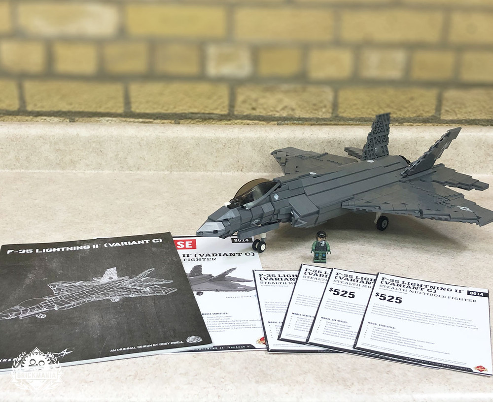 F-35 LIGHTNING II® (Variant C) Stealth Multirole Fighter – BKM Vault