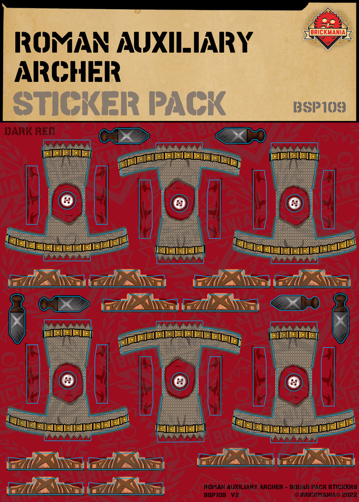 Roman Auxiliary Archer - Squad Pack Stickers