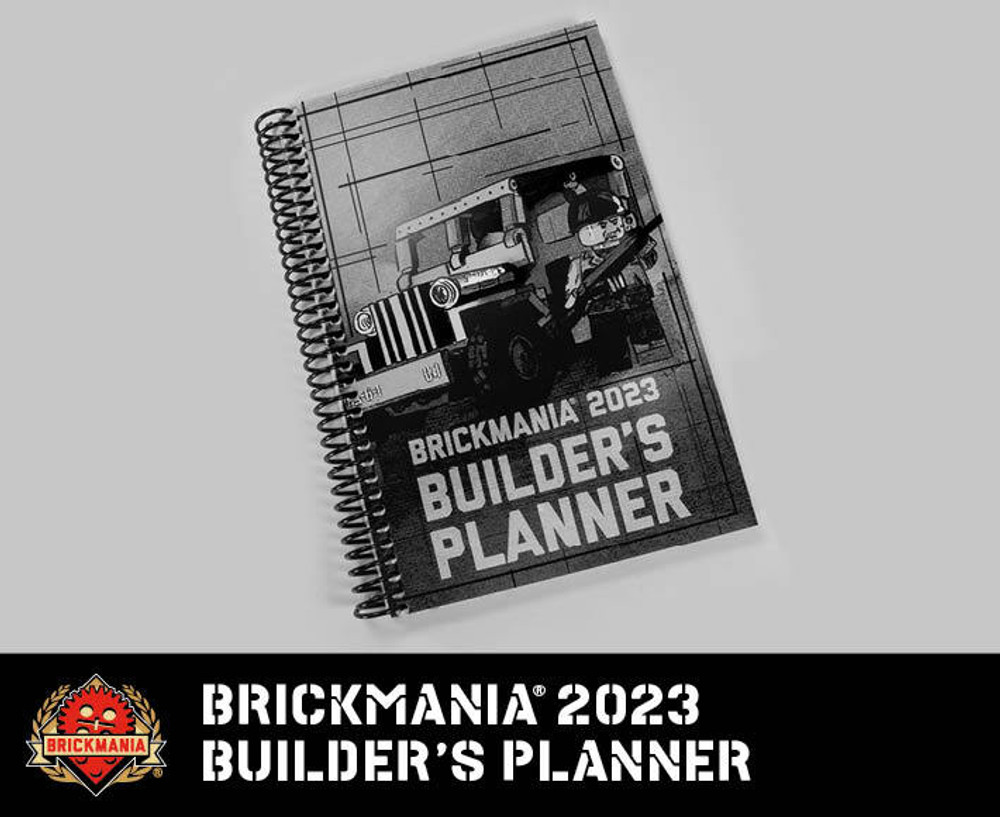 Brickmania 2023 Builder's Weekly Planner