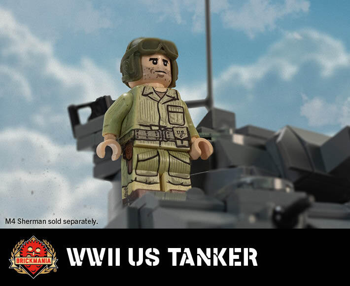 brickmania製アメリカ軍М35カーゴトラック　バトルセット WWII U.S. Tanker