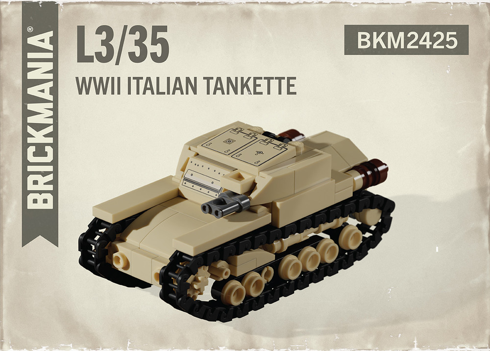 L3/35 – WWII Italian Tankette