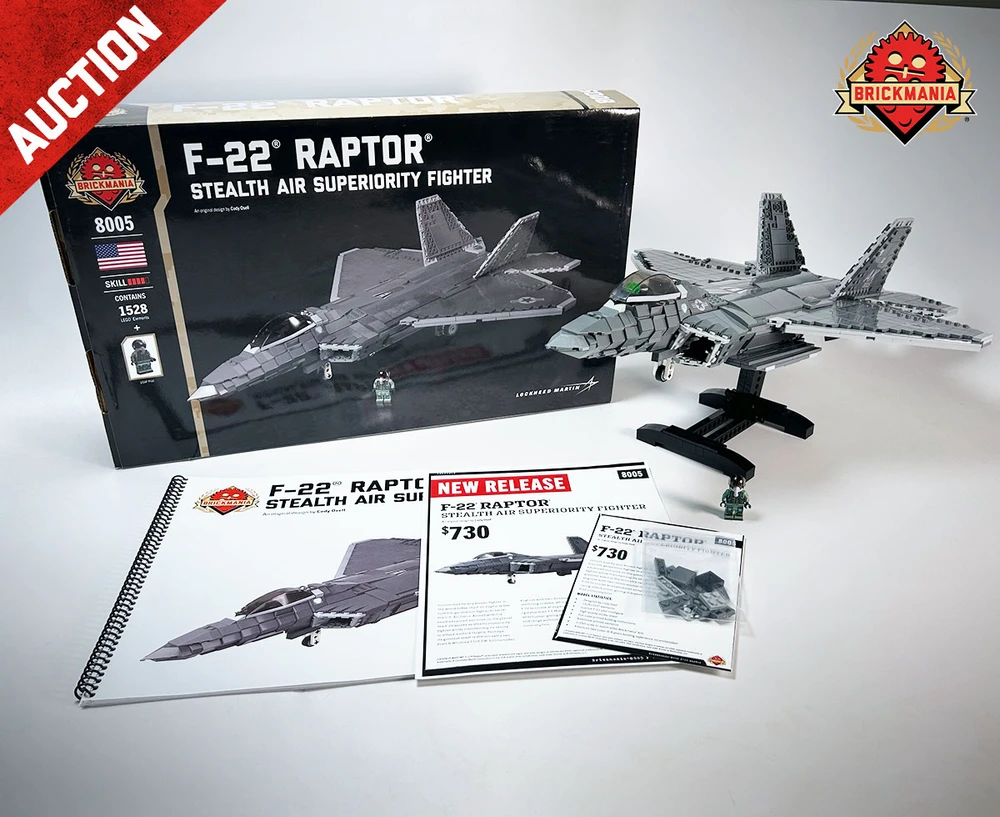 F-22® Raptor® - Stealth Air Superiority Fighter - Auction - 5-25-2023