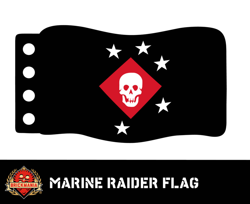 Flag - Marine Raider (USS Makin Island)