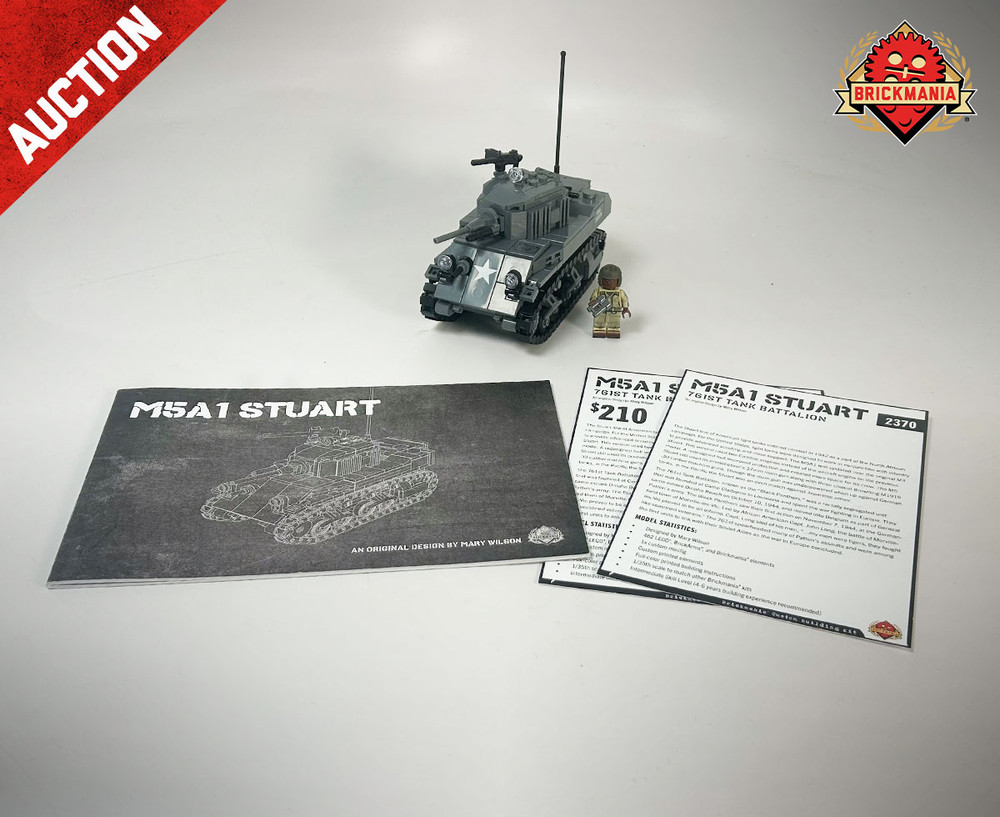 M5A1 Stuart – 761st Tank Battalion - BKM Vault
