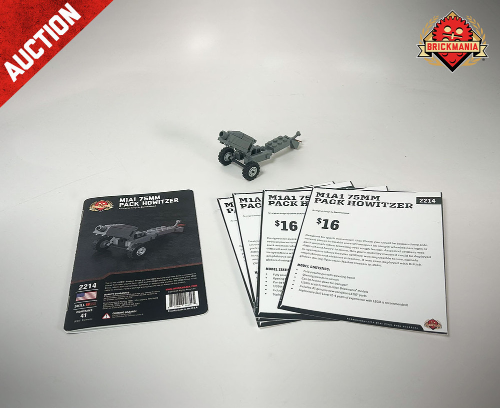 M1A1 75mm Pack Howitzer - BKM Vault