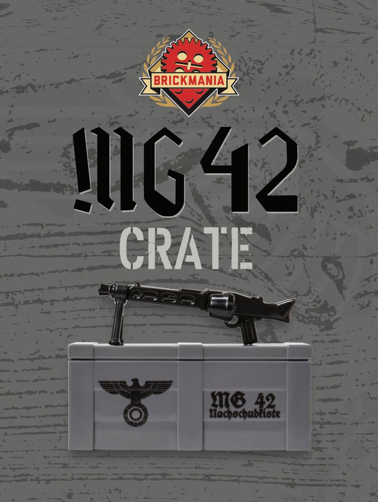BrickArms® MG42 and Printed Crate