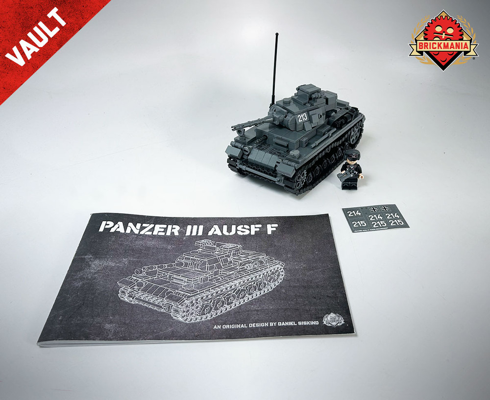 Panzer III Ausf F - WWII German Medium Tank - BKM Vault
