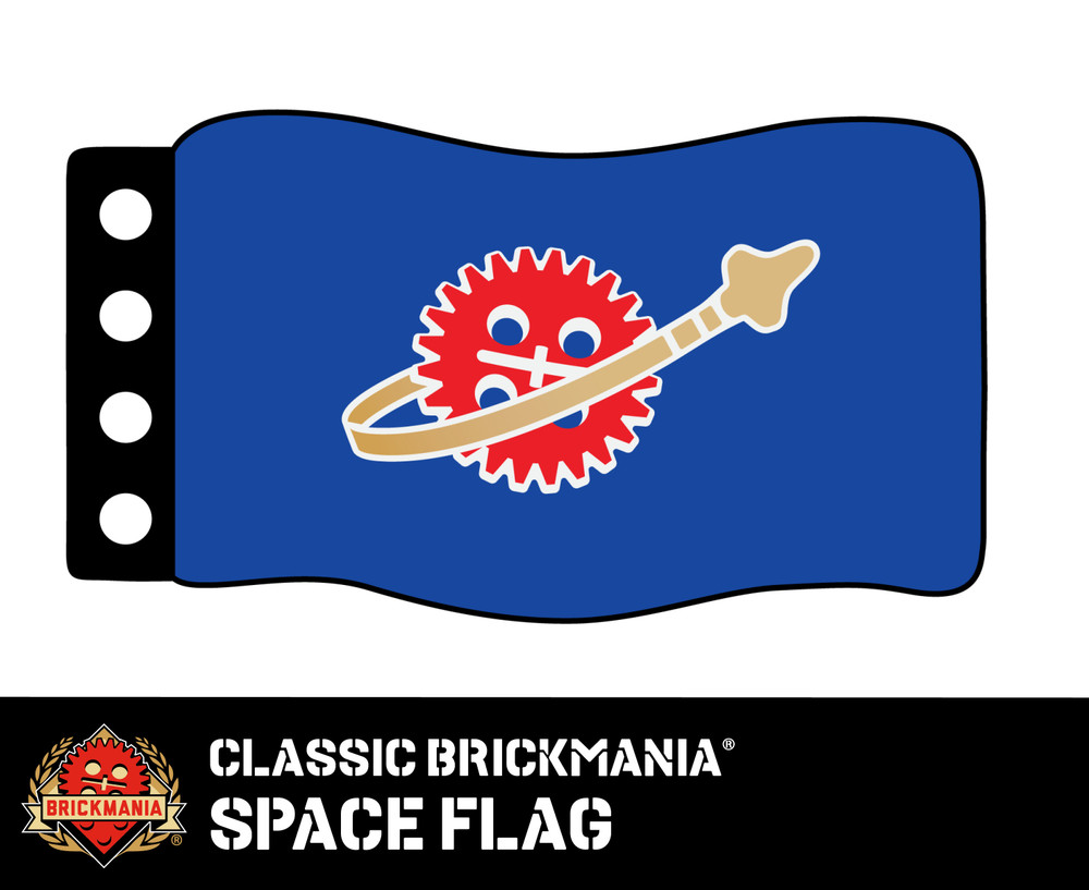 Flag - Classic Brickmania® Space