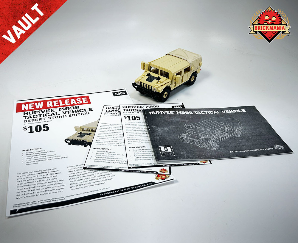 Humvee® M998 Tactical Vehicle – Desert Storm Edition - BKM Vault