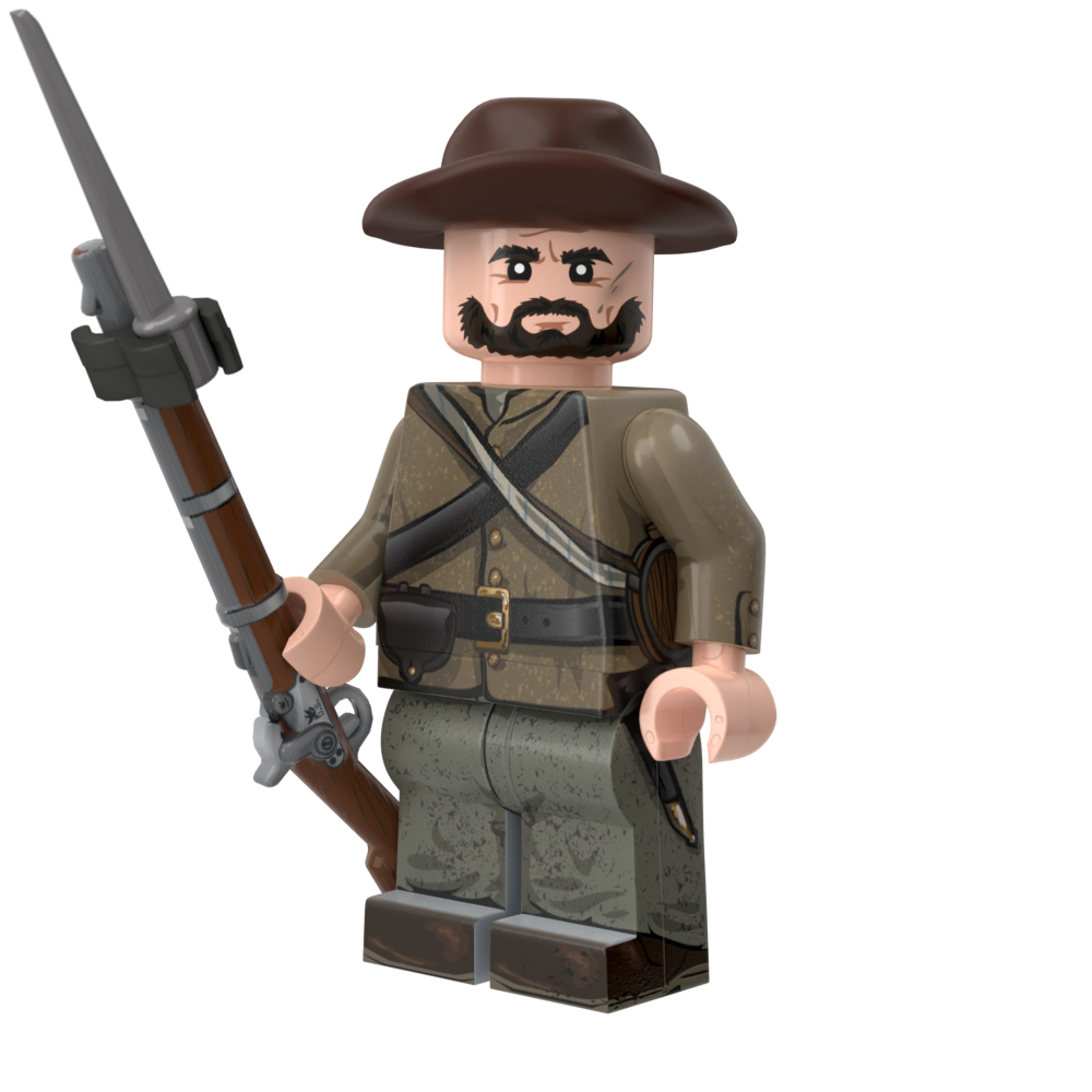 American Civil War Confederate Rifleman