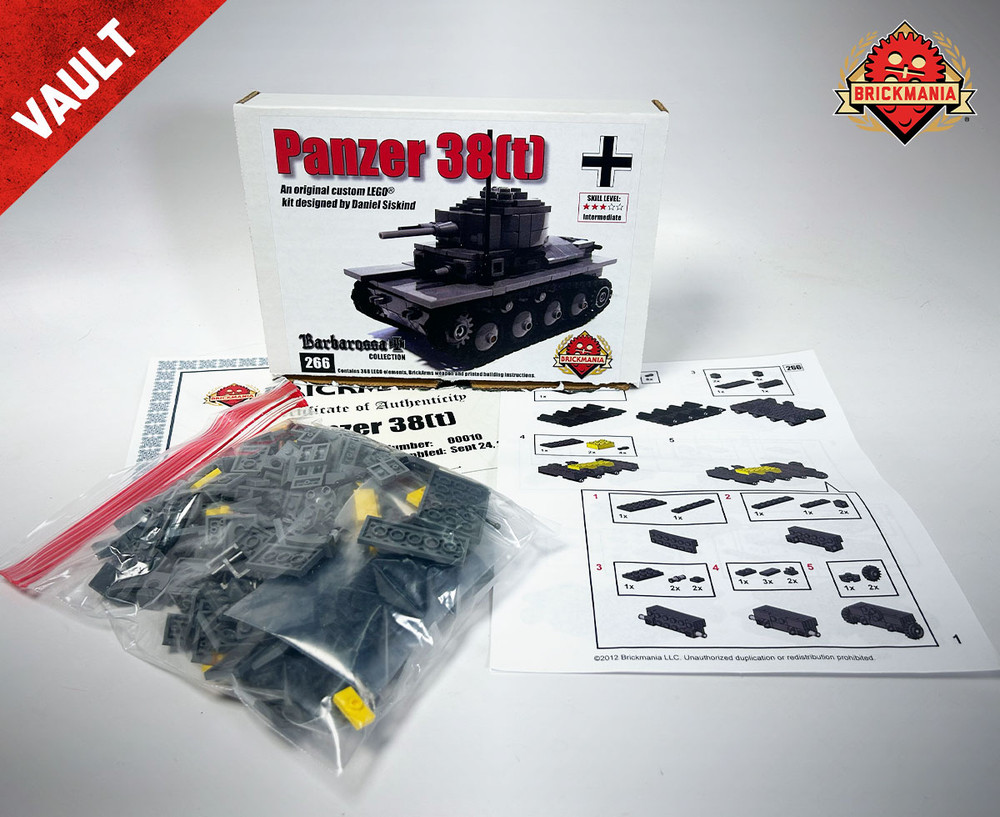 Panzer 38(t) Tank (2012) - BKM Vault
