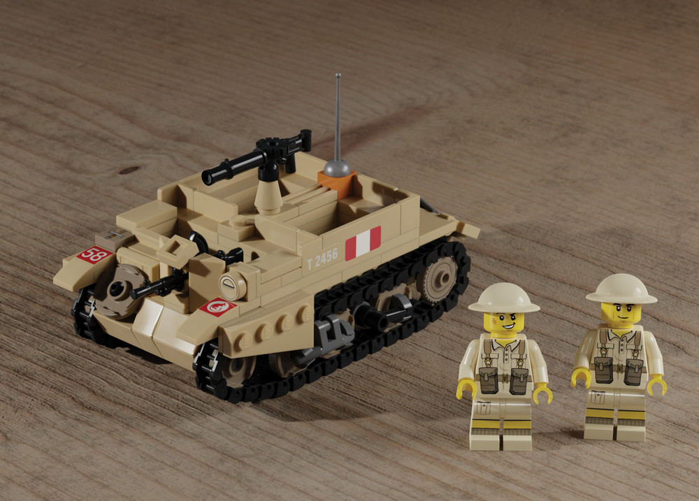 Universal Carrier Mk. II - WWII Armored Personnel Carrier - Brickmania Classic Series