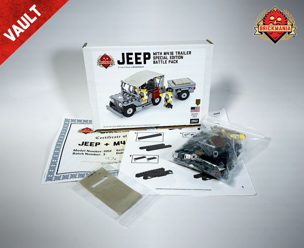 Jeep with M416 Trailer Battle Pack - BKM Vault