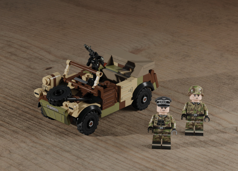 Kubelwagen - Ambush Camouflage  – WWII Utility Car 