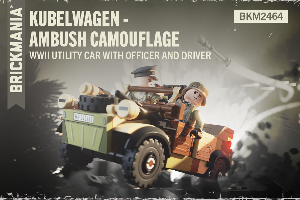 Kubelwagen - Ambush Camouflage  – WWII Utility Car 