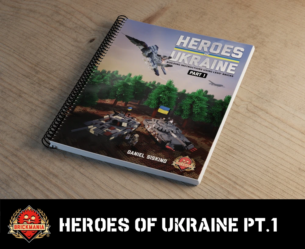 Heroes of Ukraine Pt.1: Building Instructions using LEGO® Bricks