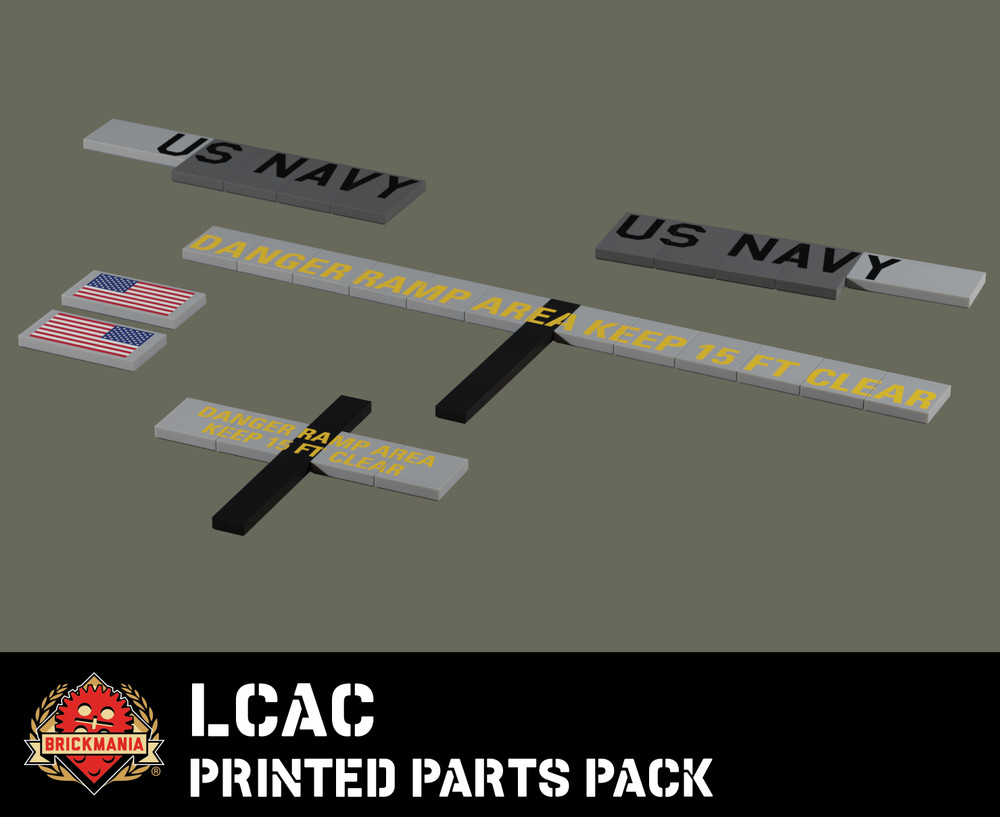 LCAC Printed Parts Pack