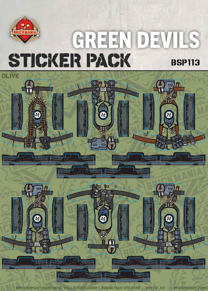 Green Devils – Squad Pack Stickers