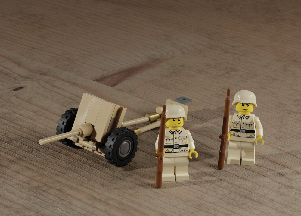 Pak 36 – 3.7cm Anti-Tank Gun – Brickmania Classic Series